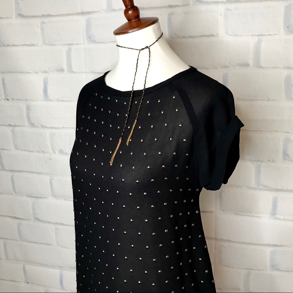 G R A H A M & S P E N C E R : Studded Top - image 2